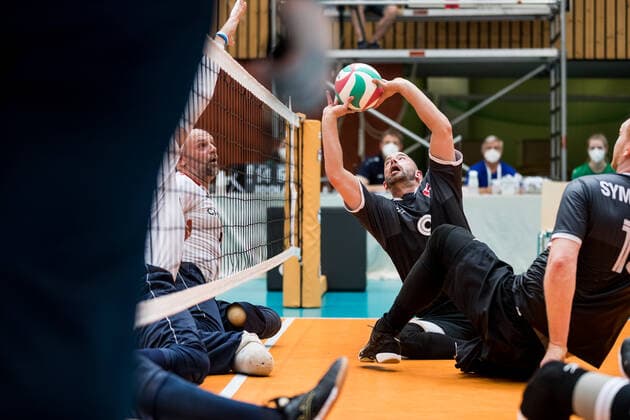 WORLD ParaVolley Mens Final Qualifier Tokyo 2020 Paralympic Games Canada Croatia 04 06 2021 Mikael Barthody Canada, 2 WORLD ParaVolley Mens Final Qualifier Tokyo 2020 Paralympic Games Canada Croatia Duisburg Sportschule Wedau Copyright: xBEAUTIFULxSPORTS Wunderlx