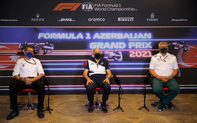 Formula 1, Azerbaijan GP, Team Principal Press Conference