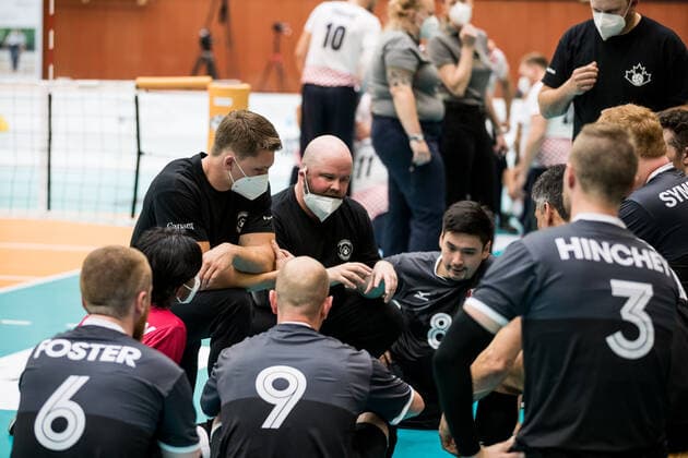 WORLD ParaVolley Mens Final Qualifier Tokyo 2020 Paralympic Games Canada Croatia 04 06 2021 Jeff Smith coach Canada after the match WORLD ParaVolley Mens Final Qualifier Tokyo 2020 Paralympic Games Canada Croatia Duisburg Sportschule Wedau Copyright: xBEAUTIFULxSPORTS Wunderlx