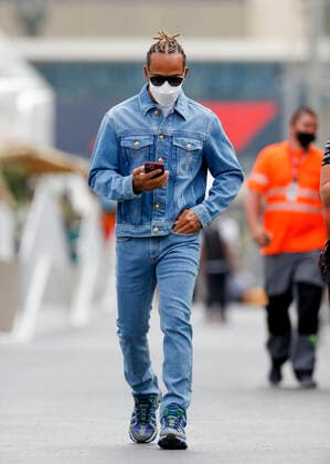 44 Lewis Hamilton GBR, Mercedes AMG Petronas F1 Team , F1 Grand Prix of Azerbaijan at Baku City Circuit on June 4, 2021 in Baku, Azerbaijan Photo by HOCH ZWEI Baku Azerbaijan