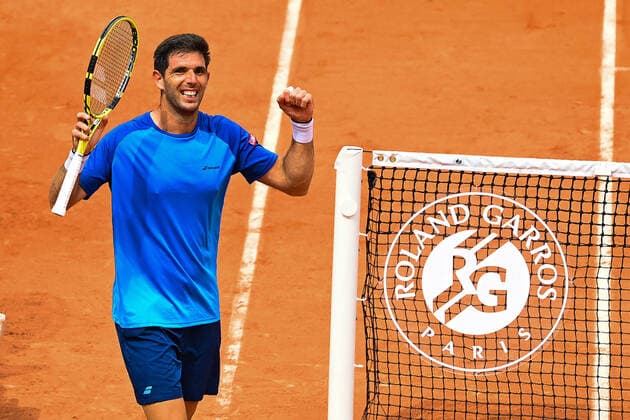 Tennis : Roland Garros 2021 - France - Delbonis -Argentin Tennis : Roland Garros 2021 - France - 04 06 2021 chryslenecaillaud Panoramic 