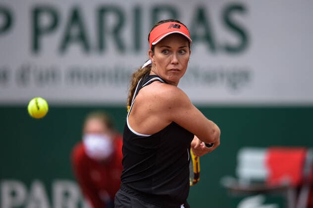Danielle Collins ( Etats Unis ) TENNIS : Roland Garros 2021 - Internationaux de France - 04 06 2021 FedericoPestellini Panoramic 