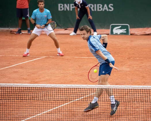 Wesley Koolhof Jean Julien Rojer, Mens Doubles Tennis French Open 2021 Grand Slam Roland Garros Paris France 4 June 2021 Copyright: xJuergenxHasenkopfx