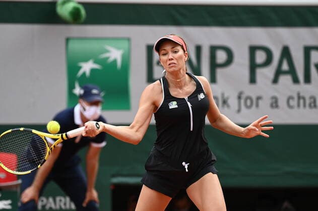 Tennis : Roland Garros 2021 - France - Danielle Collins - Usa Tennis : Roland Garros 2021 - France - 04 06 2021 chryslenecaillaud Panoramic 