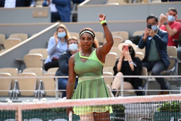 Tennis : Roland Garros 2021 - France - Serena Williams - Usa Tennis : Roland Garros 2021 - France - 04 06 2021 chryslenecaillaud Panoramic 