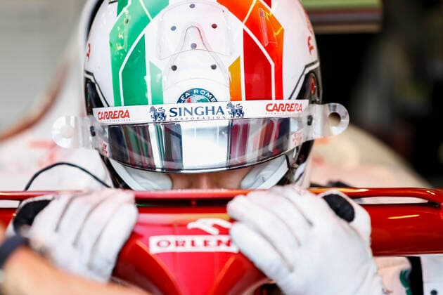 99 Antonio Giovinazzi ITA, Alfa Romeo Racing ORLEN , F1 Grand Prix of Azerbaijan at Baku City Circuit on June 4, 2021 in Baku, Azerbaijan Photo by HOCH ZWEI Baku Azerbaijan