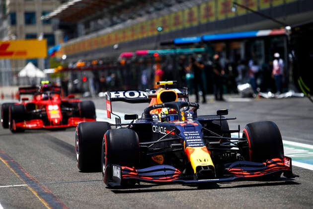 11 Sergio Perez MEX, Red Bull Racing , F1 Grand Prix of Azerbaijan at Baku City Circuit on June 4, 2021 in Baku, Azerbaijan Photo by HOCH ZWEI Baku Azerbaijan
