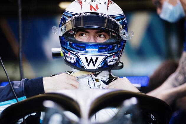 F1 Grand Prix of Azerbaijan 6 Nicholas Latifi (CAN, Williams Racing), F1 Grand Prix of Azerbaijan at Baku City Circuit on June 4, 2021 in Baku, Azerbaijan. (Photo by xpbimages.com Williams Racing FIA Pool via HOCH ZWEI) Baku Azerbaijan Poolfoto HOCH ZWEI Pool Williams Racing ,EDITORIAL USE ONLY