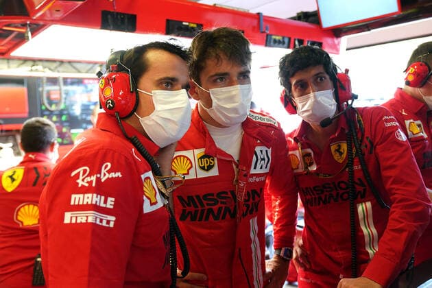 F1 Grand Prix of Azerbaijan 16 Charles Leclerc (MON, Scuderia Ferrari Mission Winnow), F1 Grand Prix of Azerbaijan at Baku City Circuit on June 4, 2021 in Baku, Azerbaijan. (Photo by COLOMBO IMAGES FIA Pool via HOCH ZWEI) Baku Azerbaijan Poolfoto HOCH ZWEI Pool COLOMBO IMAGES ,EDITORIAL USE ONLY