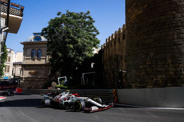 during the Formula 1 Azerbaijan Grand Prix 2021 from June 04 to 06, 2021 on the Baku City Circuit, in Baku, Azerbaijan - FORMULE 1 : Grand Prix d Azerbaidjan - Bakou - 04 06 2021 DPPI Panoramic  00121011__V2_7155