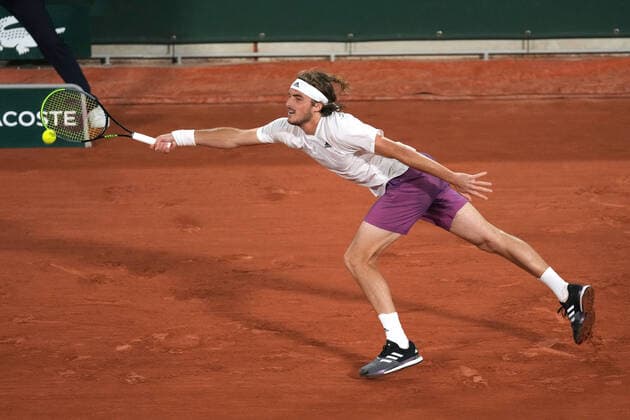 2021 Roland Garros Stefanos Tsitsipas , Greece