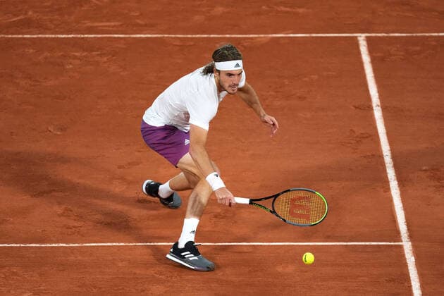 2021 Roland Garros Stefanos Tsitsipas , Greece