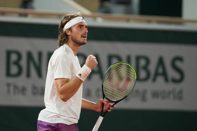 2021 Roland Garros Stefanos Tsitsipas , Greece