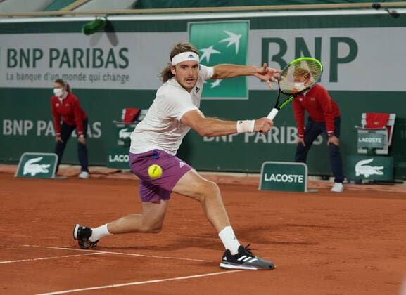 2021 Roland Garros Stefanos Tsitsipas , Greece