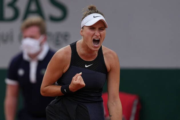 2021 Roland Garros Marketa Vondrousova , CZE