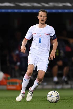 Vladimir Darida (Czech Republic) during the international friendly match, EM, Europameisterschaft 2020 match between Italy 4-0 Czech Republic at Renato Dall Ara Stadium on June 4, 2021 in Bologna, Italy. Noxthirdxpartyxsales  (161858552)