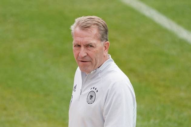 Goalkeeper coach Andreas Koepke Germany Seefeld 05 06 2021 Training camp of the German national team in preparation for the European Championship