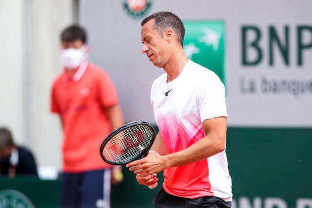 TENNIS - French Open 2021 PARIS,FRANCE,05.June.21 - TENNIS - ATP, Tennis Herren World Tour, French Open, Roland Garros, Grand Slam. Image shows Philipp Kohlschreiber (GER).  GEPAxpictures xPatrickxSteiner