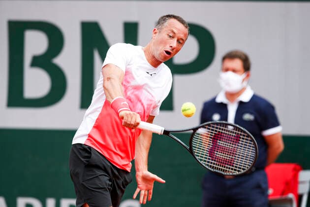 TENNIS - French Open 2021 PARIS,FRANCE,05.June.21 - TENNIS - ATP, Tennis Herren World Tour, French Open, Roland Garros, Grand Slam. Image shows Philipp Kohlschreiber (GER).  GEPAxpictures xPatrickxSteiner