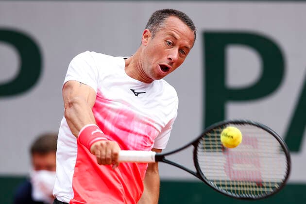 TENNIS - French Open 2021 PARIS,FRANCE,05.June.21 - TENNIS - ATP, Tennis Herren World Tour, French Open, Roland Garros, Grand Slam. Image shows Philipp Kohlschreiber (GER).  GEPAxpictures xPatrickxSteiner
