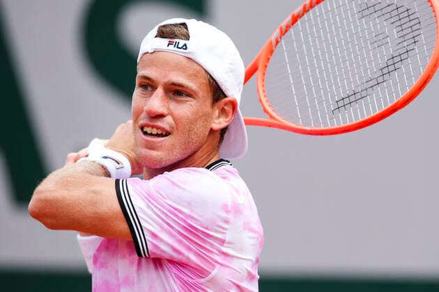 TENNIS - French Open 2021 PARIS,FRANCE,05.June.21 - TENNIS - ATP, Tennis Herren World Tour, French Open, Roland Garros, Grand Slam. Image shows Diego Schwartzman (ARG).  GEPAxpictures xPatrickxSteiner