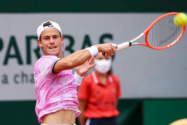 TENNIS - French Open 2021 PARIS,FRANCE,05.June.21 - TENNIS - ATP, Tennis Herren World Tour, French Open, Roland Garros, Grand Slam. Image shows Diego Schwartzman (ARG).  GEPAxpictures xPatrickxSteiner