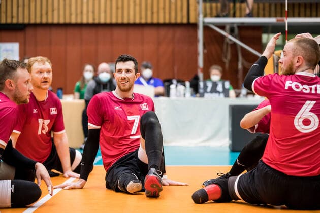 WORLD ParaVolley Mens Final Qualifier Tokyo 2020 Paralympic Games Match for 5th place 6 USA Canada 05 06 2021 Doug Learoyd Canada, 7 laughs WORLD ParaVolley Mens Final Qualifier Tokyo 2020 Paralympic Games Match for 5th place 6 USA Canada Duisburg Sportschule Wedau Copyright: xBEAUTIFULxSPORTS Wunderlx