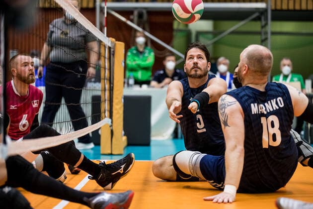 WORLD ParaVolley Mens Final Qualifier Tokyo 2020 Paralympic Games Match for 5th place 6 USA Canada 05 06 2021 Eric Duda USA, 5 WORLD ParaVolley Mens Final Qualifier Tokyo 2020 Paralympic Games Match for 5th place 6 USA Canada Duisburg Sportschule Wedau Copyright: xBEAUTIFULxSPORTS Wunderlx