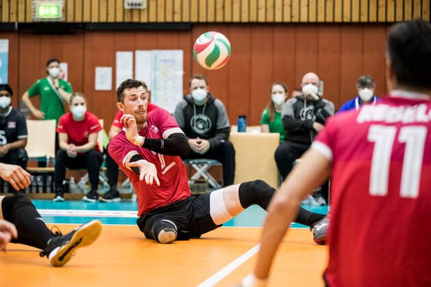 WORLD ParaVolley Mens Final Qualifier Tokyo 2020 Paralympic Games Match for 5th place 6 USA Canada 05 06 2021 Doug Learoyd Canada, 7 WORLD ParaVolley Mens Final Qualifier Tokyo 2020 Paralympic Games Match for 5th place 6 USA Canada Duisburg Sportschule Wedau Copyright: xBEAUTIFULxSPORTS Wunderlx