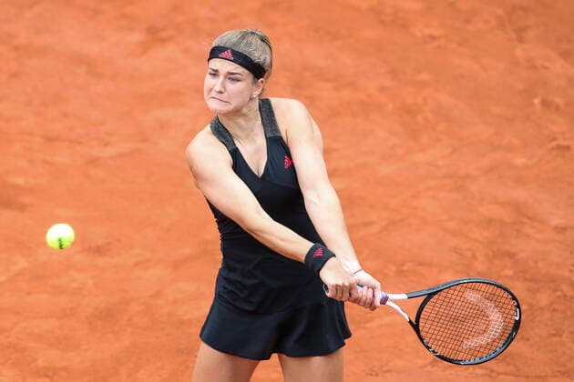 TENNIS - French Open 2021 PARIS,FRANCE,05.June.21 - TENNIS - WTA, Tennis Damen Tour, French Open, Roland Garros, Grand Slam. Image shows Karolina Muchova (CZE).  GEPAxpictures xPatrickxSteiner