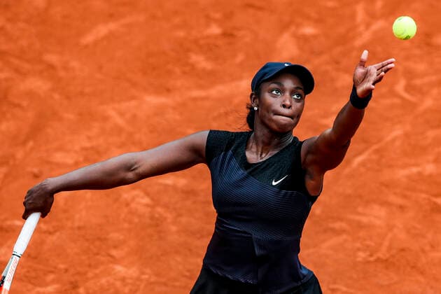 TENNIS - French Open 2021 PARIS,FRANCE,05.June.21 - TENNIS - WTA, Tennis Damen Tour, French Open, Roland Garros, Grand Slam. Image shows Sloane Stephens (USA).  GEPAxpictures xPatrickxSteiner