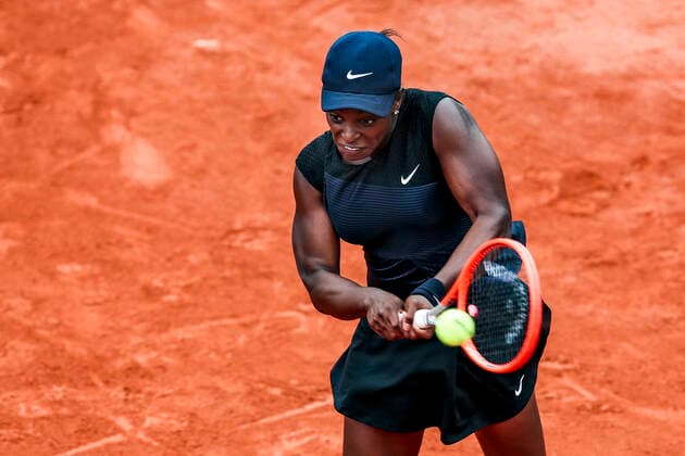 TENNIS - French Open 2021 PARIS,FRANCE,05.June.21 - TENNIS - WTA, Tennis Damen Tour, French Open, Roland Garros, Grand Slam. Image shows Sloane Stephens (USA).  GEPAxpictures xPatrickxSteiner