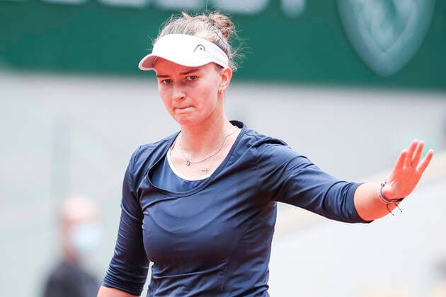 TENNIS - French Open 2021 PARIS,FRANCE,05.June.21 - TENNIS - WTA, Tennis Damen Tour, French Open, Roland Garros, Grand Slam. Image shows Barbora Krejcikova (CZE).  GEPAxpictures xPatrickxSteiner