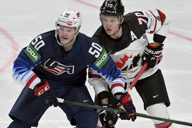 Ice hockey, World Cup, Semi-final, USA - Canada