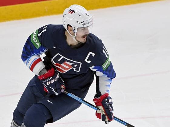 Brian Boyle of USA during semi-final match USA vs Canada at the 2021 IIHF Ice hockey, Eishockey World Championships in Riga, Latvia on Saturday, May 5, 2021. Riika, Riga Latvia LKFTJK20210605143812QHZF  Copyright: xJussixNukarix