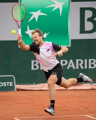 Kevin Krawietz GER Horia Tecau ROU , Mens Doubles Tennis French Open 2021 Grand Slam Roland Garros Paris France 5 June 2021 Copyright: xJuergenxHasenkopfx