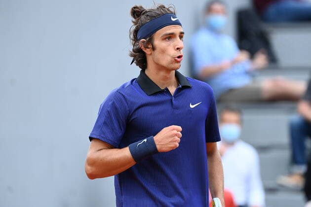 Tennis : Roland Garros 2021 - France - Musetti - Italie Tennis : Roland Garros 2021 - France - 05 06 2021 chryslenecaillaud Panoramic 