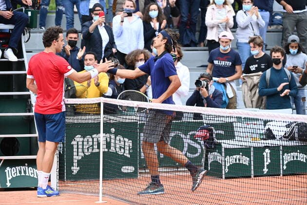 Tennis : Roland Garros 2021 - France - Musetti - Italie Tennis : Roland Garros 2021 - France - 05 06 2021 chryslenecaillaud Panoramic 
