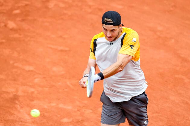 TENNIS - French Open 2021 PARIS,FRANCE,05.June.21 - TENNIS - ATP, Tennis Herren World Tour, French Open, Roland Garros, Grand Slam. Image shows Jan-Lennard Struff (GER).  GEPAxpictures xPatrickxSteiner