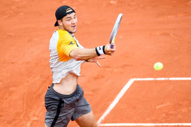 TENNIS - French Open 2021 PARIS,FRANCE,05.June.21 - TENNIS - ATP, Tennis Herren World Tour, French Open, Roland Garros, Grand Slam. Image shows Jan-Lennard Struff (GER).  GEPAxpictures xPatrickxSteiner