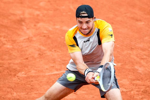 TENNIS - French Open 2021 PARIS,FRANCE,05.June.21 - TENNIS - ATP, Tennis Herren World Tour, French Open, Roland Garros, Grand Slam. Image shows Jan-Lennard Struff (GER).  GEPAxpictures xPatrickxSteiner