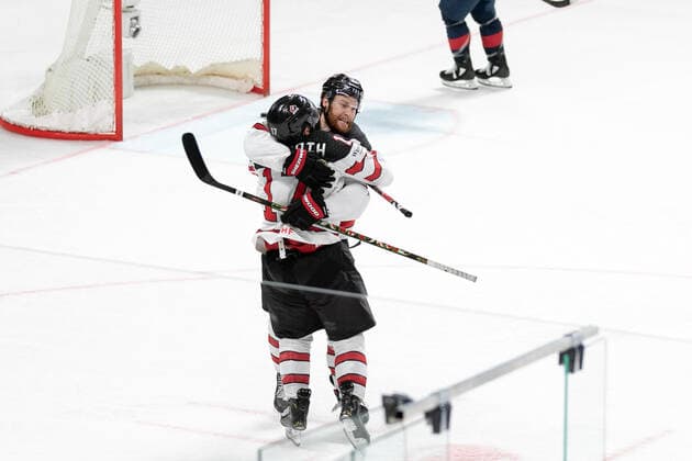 Eishockey, WM, Halbfinale, USA - Kanada Brown (CAN) during World Championship, WM, Weltmeisterschaft 2021 - Semi Finals - USA vs Canada, Ice hockey, Eishockey in Riga, Latvia, June 05 2021  Copyright: xLiveMedia AndreaxRex xIPAx xLiveMediax 0
