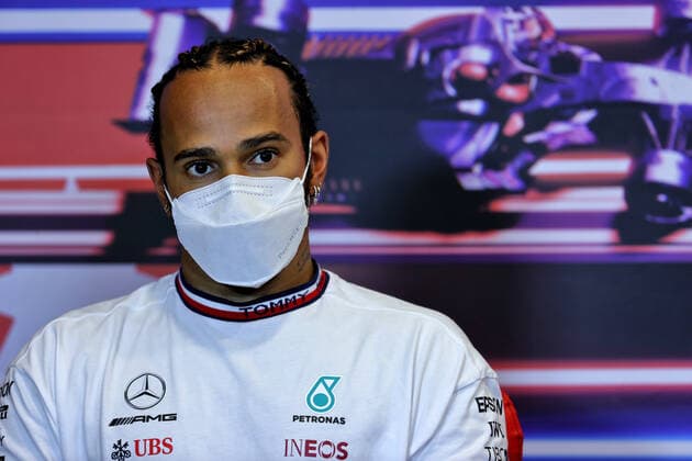 F1 Grand Prix of Azerbaijan 44 Lewis Hamilton (GBR, Mercedes-AMG Petronas F1 Team), F1 Grand Prix of Azerbaijan at Baku City Circuit on June 5, 2021 in Baku, Azerbaijan. (Photo by xpbimages.com XPB Images FIA Pool via HOCH ZWEI) Baku Azerbaijan Poolfoto HOCH ZWEI Pool XPB Images ,EDITORIAL USE ONLY