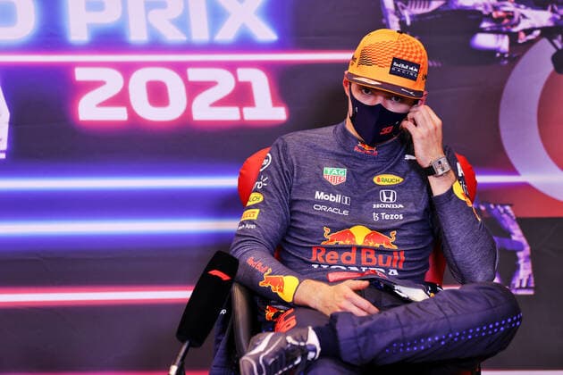 F1 Grand Prix of Azerbaijan 33 Max Verstappen (NED, Red Bull Racing), F1 Grand Prix of Azerbaijan at Baku City Circuit on June 5, 2021 in Baku, Azerbaijan. (Photo by xpbimages.com XPB Images FIA Pool via HOCH ZWEI) Baku Azerbaijan Poolfoto HOCH ZWEI Pool XPB Images ,EDITORIAL USE ONLY