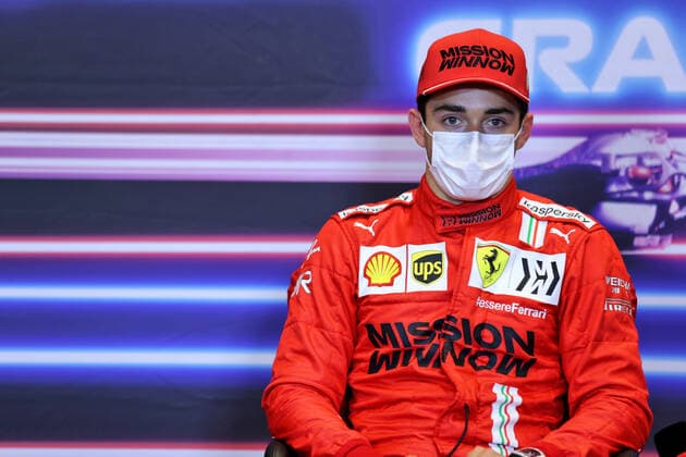 F1 Grand Prix of Azerbaijan 16 Charles Leclerc (MON, Scuderia Ferrari Mission Winnow), F1 Grand Prix of Azerbaijan at Baku City Circuit on June 5, 2021 in Baku, Azerbaijan. (Photo by xpbimages.com XPB Images FIA Pool via HOCH ZWEI) Baku Azerbaijan Poolfoto HOCH ZWEI Pool XPB Images ,EDITORIAL USE ONLY
