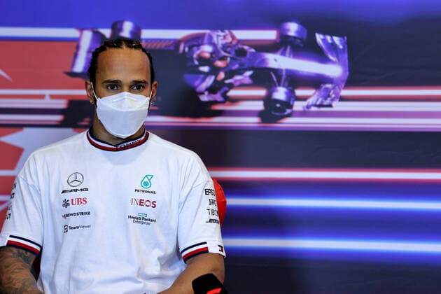 F1 Grand Prix of Azerbaijan 44 Lewis Hamilton (GBR, Mercedes-AMG Petronas F1 Team), F1 Grand Prix of Azerbaijan at Baku City Circuit on June 5, 2021 in Baku, Azerbaijan. (Photo by xpbimages.com XPB Images FIA Pool via HOCH ZWEI) Baku Azerbaijan Poolfoto HOCH ZWEI Pool XPB Images ,EDITORIAL USE ONLY