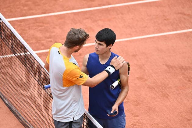 Tennis : Roland Garros 2021 - France - Carlos Alcaraz - Espagne - Struff - Allemagne Tennis : Roland Garros 2021 - France - 05 06 2021 chryslenecaillaud Panoramic 