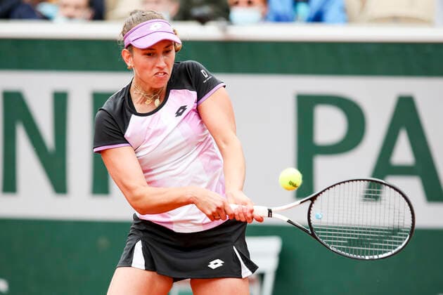 TENNIS - French Open 2021 PARIS,FRANCE,05.June.21 - TENNIS - WTA, Tennis Damen Tour, French Open, Roland Garros, Grand Slam. Image shows Elise Mertens (BEL).  GEPAxpictures xPatrickxSteiner