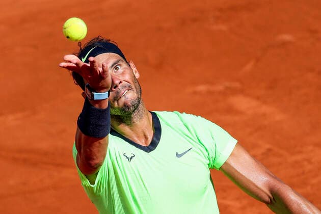 TENNIS - French Open 2021 PARIS,FRANCE,05.June.21 - TENNIS - ATP, Tennis Herren World Tour, French Open, Roland Garros, Grand Slam. Image shows Rafael Nadal (ESP).  GEPAxpictures xPatrickxSteiner