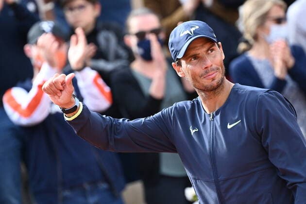 Tennis : Roland Garros 2021 - France - Rafael Nadal - Espagne Tennis : Roland Garros 2021 - France - 05 06 2021 chryslenecaillaud Panoramic 